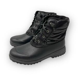 Sperry Maritime Repel Nylon Boot Black Women’s Size 7.5